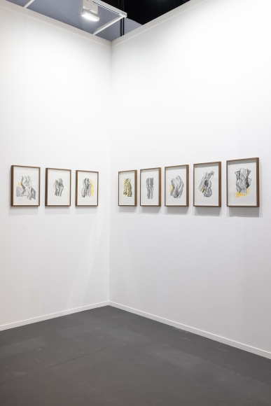 Installation view of Green Art Gallery at Art Dubai 2024