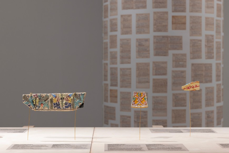 Allspice | Michael Rakowitz &amp;amp; Ancient Cultures, 2025, Installation view. A collaboration between NEON + the Acropolis Museum