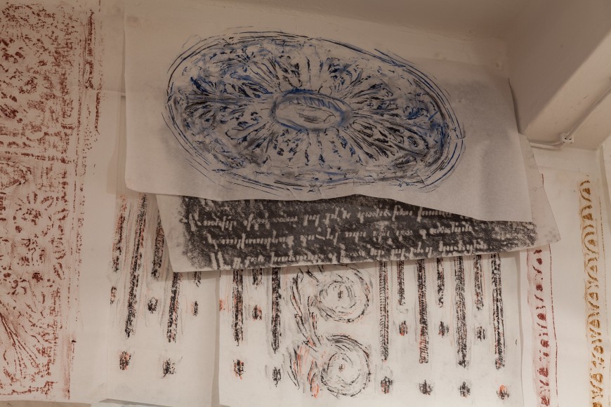 Michael Rakowitz,&nbsp;The Flesh Is Yours, The Bones Are Ours, 2015, Installation view at&nbsp;Galata Greek Primary School, 14th Istanbul Biennial, Turkey, 2015