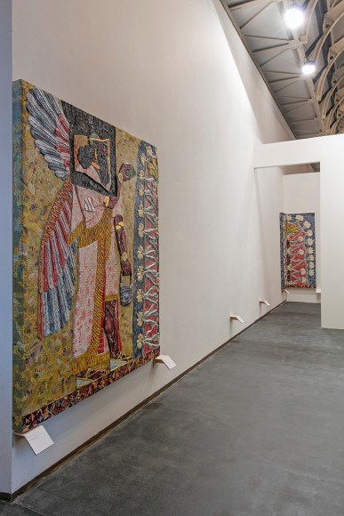 Michael Rakowitz. Imperfect Binding, Installation view at Castello di Rivoli Museo d&rsquo;Arte Contemporanea, Turin, Italy, 2019