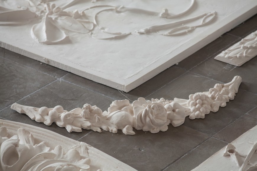 Michael Rakowitz,&nbsp;The Flesh Is Yours, The Bones Are Ours, 2015, Installation view at&nbsp;Galata Greek Primary School, 14th Istanbul Biennial, Turkey, 2015