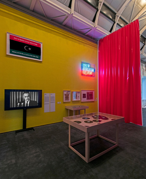 Michael Rakowitz. Imperfect Binding, Installation view at Castello di Rivoli Museo d&rsquo;Arte Contemporanea, Turin, Italy, 2019