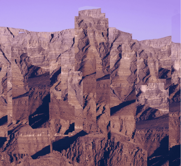 Asma Belhamar, Irreversible view #2 (detail), 2017