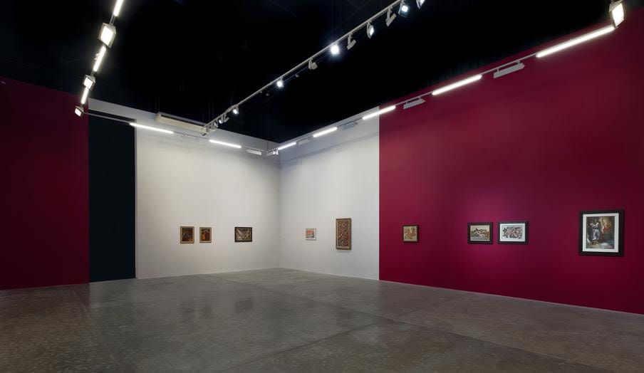Modernist Women of Egypt, Installation view at Green Art Gallery, Dubai, 2017