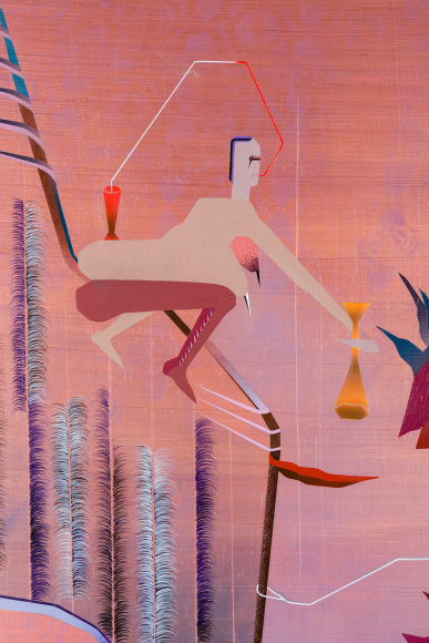 Maryam Hoseini, Temporary Twilight (detail), 2022