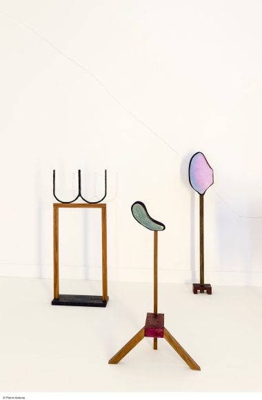 Ana Mazzei, Installation view of&nbsp;Hands, Spells and Papers&nbsp;at La Galerie Centre d&#039;Art Contemporain, Noisy-le-sec, France, 2018