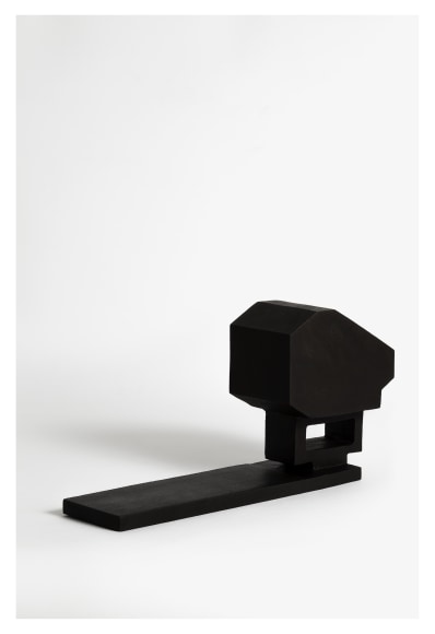 Seher Shah, Untitled&nbsp;(bridge), 2015, Cast iron,&nbsp;18.4 x 10.3 x 38 cm