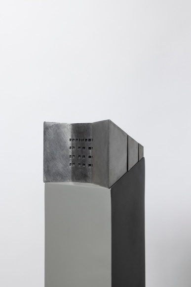 Nazgol Ansarinia, Viewer No. 2.3 (detail),, from the series Instruments of Viewing and Obscurity, 2025