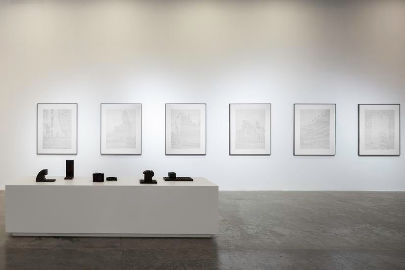 Installation view,&nbsp;The Lightness of Mass, Green Art Gallery, Dubai, 2016