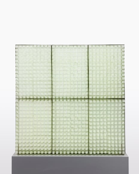 Nazgol Ansarinia, Prism pane No. 3.1, from the series Instruments of Viewing and Obscurity, 2025