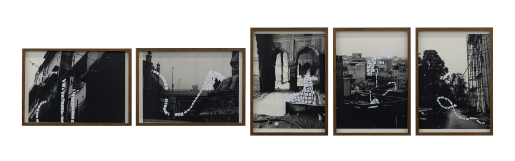 Hera B&uuml;y&uuml;ktaş&ccedil;ıyan, Deconstructors Volume II, 2017, Collage on paper, Set of 5, Dimensions variable