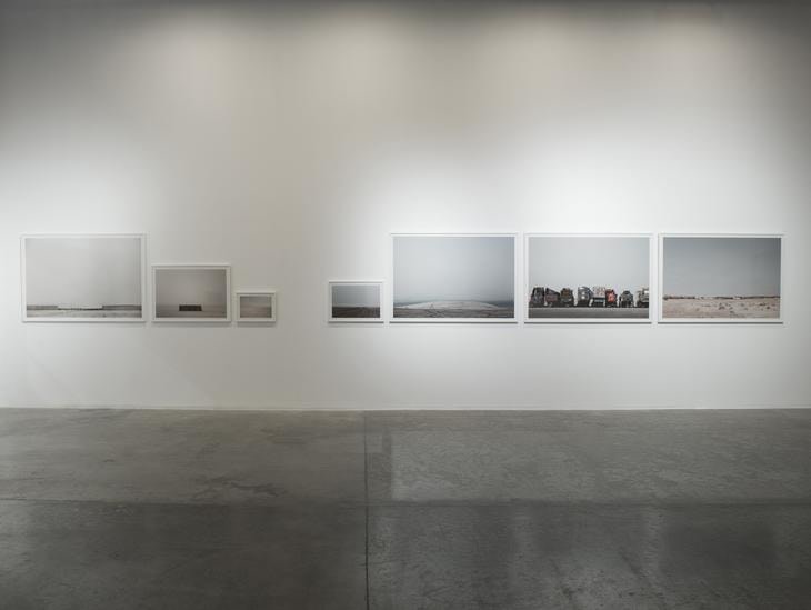 Border-lines,&nbsp;Jaber Al Azmeh, Installation view at Green Art Gallery, Dubai, 2016