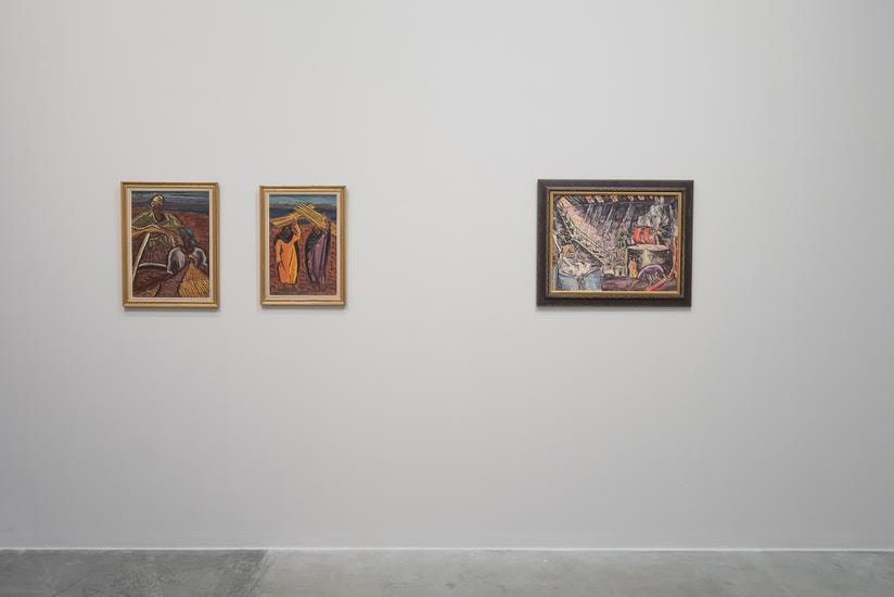 Modernist Women of Egypt, Installation view at Green Art Gallery, Dubai, 2017