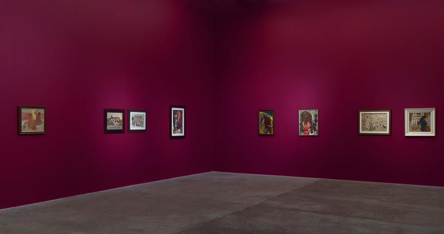 Modernist Women of Egypt, Installation view at Green Art Gallery, Dubai, 2017
