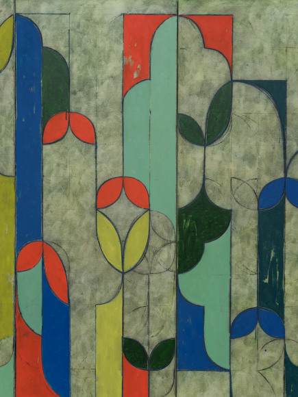 Kamrooz Aram, Privacy Screen for Public Architecture (detail), 2022