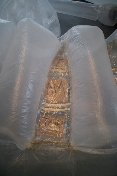 Michael Rakowitz. Imperfect Binding, Installation view at Castello di Rivoli Museo d&rsquo;Arte Contemporanea, Turin, Italy, 2019