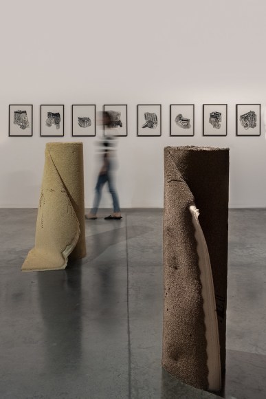 On Stones and Palimpsests,&nbsp;Hera B&uuml;y&uuml;ktaşcıyan, Installation view at Green Art Gallery, Dubai, 2020