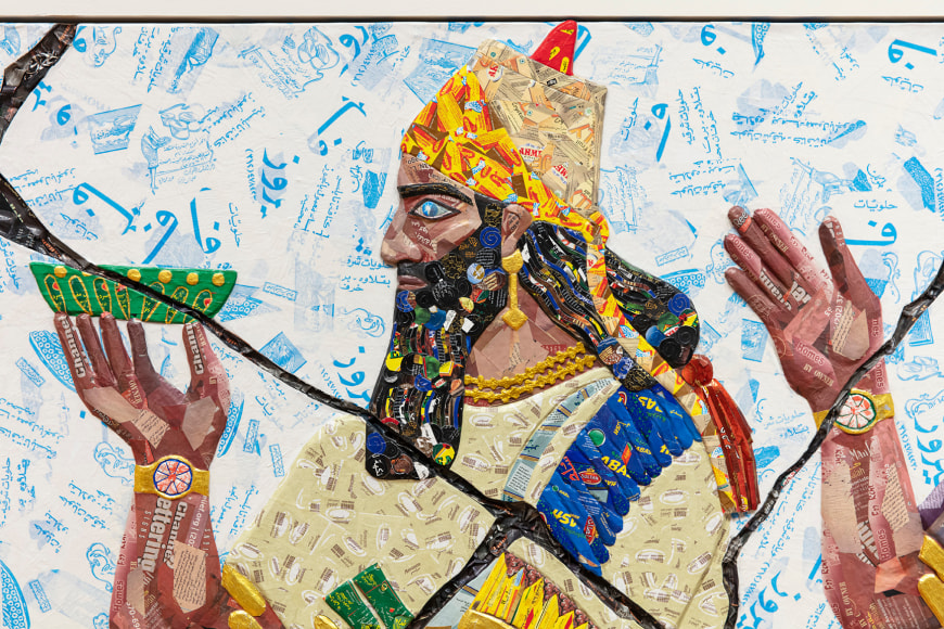 Michael Rakowitz: Nimrud, Installation view at Wellin Museum of Art, New York, 2020