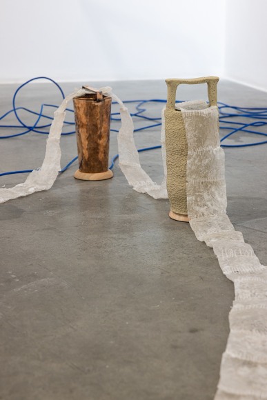 G&uuml;lşah Mursaloğlu, Merging Fields, Splitting Ends (Sequence III) (detail), 2021