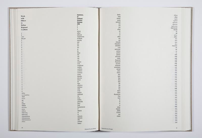 Nazgol Ansarinia, NSS book series (detail), 2008