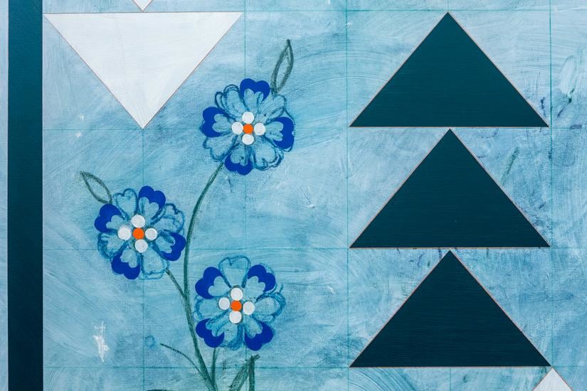 Kamrooz Aram, Ornamental Composition for Social Spaces (3)&nbsp;(detail), 2016