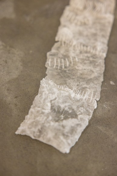 G&uuml;lşah Mursaloğlu, Merging Fields, Splitting Ends (Sequence III) (detail), 2021