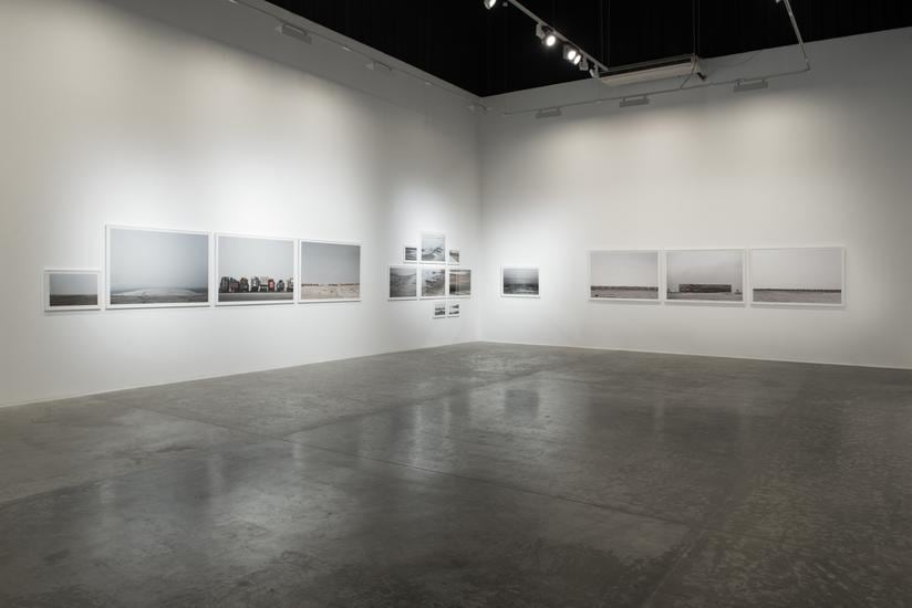 Border-lines,&nbsp;Jaber Al Azmeh, Installation view at Green Art Gallery, Dubai, 2016