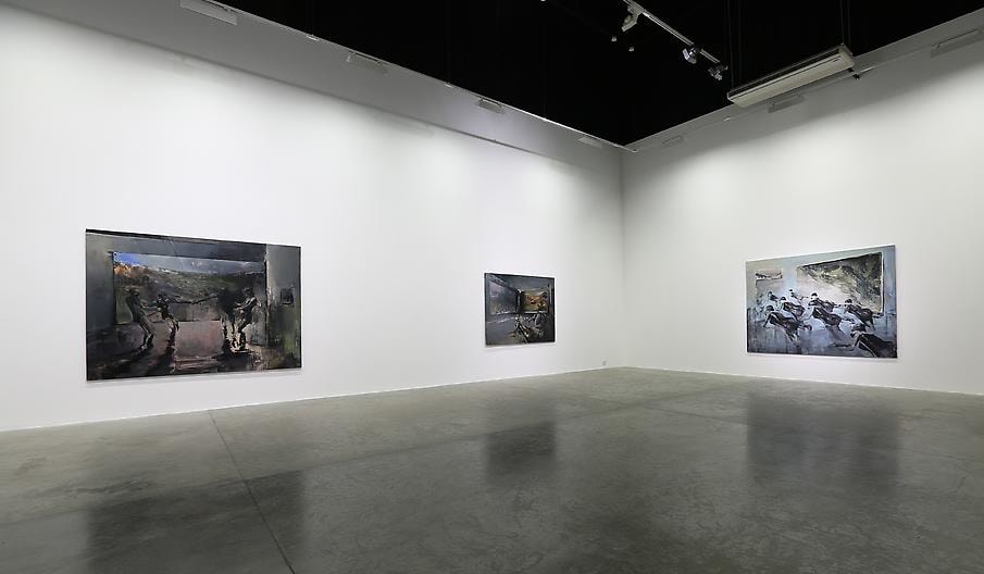 King Give Us Soldiers, Zsolt Bodoni, Installation view at Green Art&nbsp;Gallery, 2013