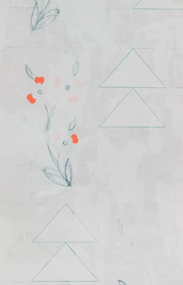 Kamrooz Aram,&nbsp;Ornament for Indifferent Architecture (1) (detail), 2017