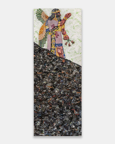 Michael Rakowitz, The invisible enemy should not exist (Section 1, Room S, Northwest Palace of Nimrud) Panel S-26, 2021