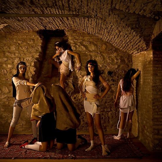 Nazif Top&ccedil;uoğlu, Guerilla Girls, 2010, C-print, Edition of 5, 124 x 124 cm