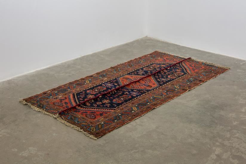 Nazgol Ansarinia, Mendings (carpet), 2010, Mixed media, 195 x 95 cm