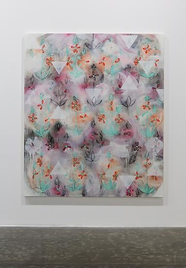 Palimpsest: Unstable Paintings for Anxious Interiors, Installation view at Green Art Gallery, Dubai, 2014