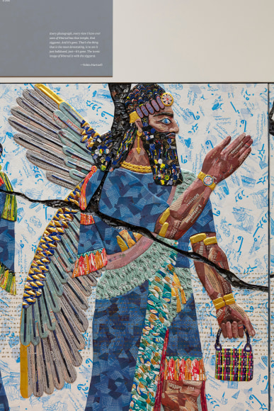 Michael Rakowitz: Nimrud, Installation view at Wellin Museum of Art, New York, 2020