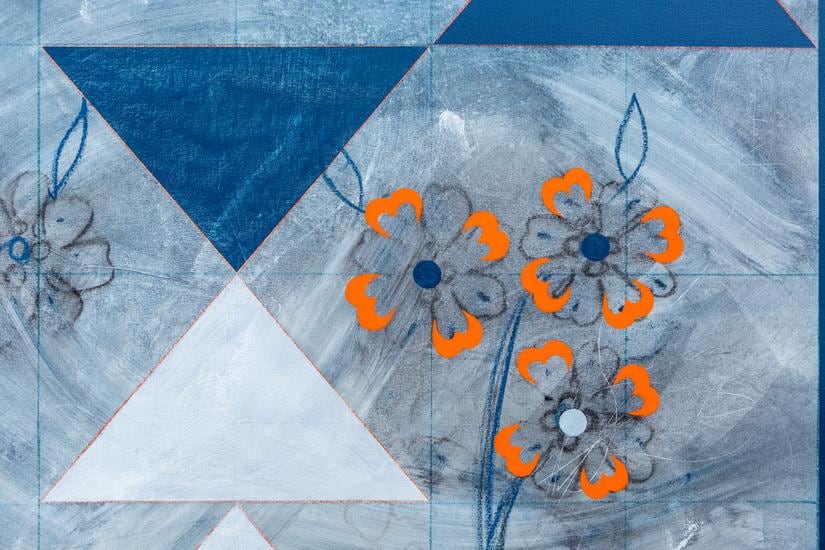 Kamrooz Aram, Ornamental Composition for Social Spaces (1) (detail), 2016