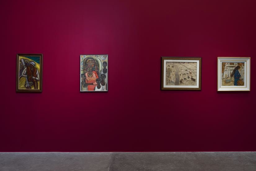 Modernist Women of Egypt, Installation view at Green Art Gallery, Dubai, 2017