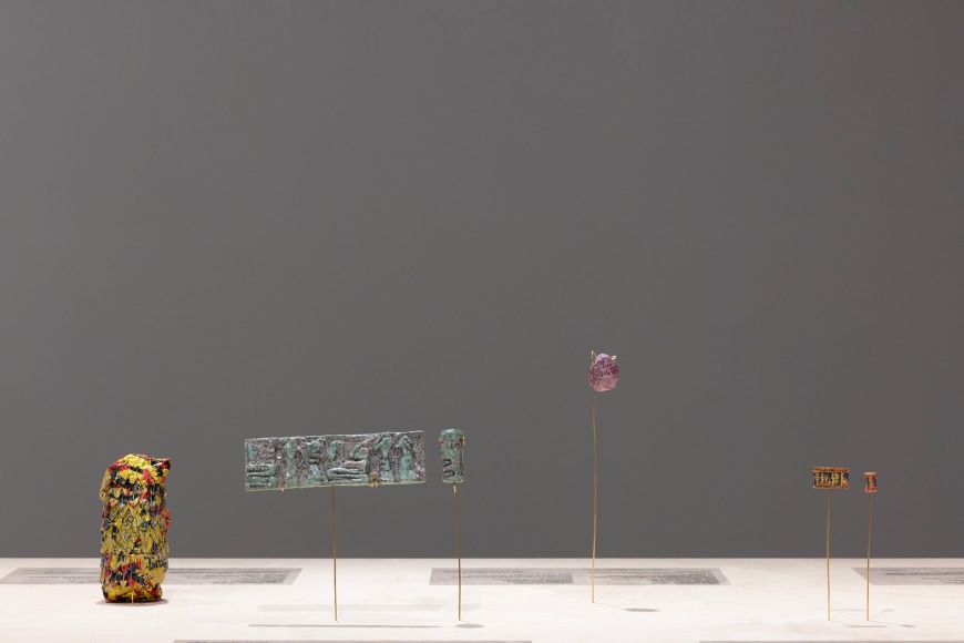 Allspice | Michael Rakowitz &amp;amp; Ancient Cultures, 2025, Installation view. A collaboration between NEON + the Acropolis Museum