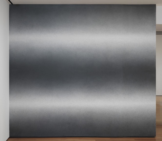 Sol LeWitt, Wall Drawing #1187, Scribbles: Curves