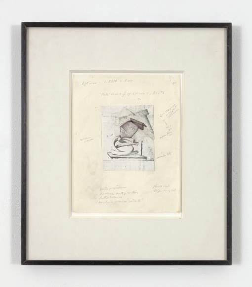 Claes Oldenburg, Scale Study for the Tube Supported by its Contents, n.d.