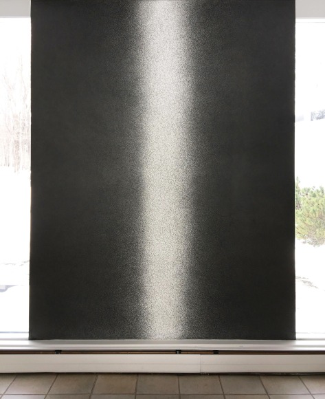 Sol LeWitt&rsquo;s &ldquo;Wall Drawing #1237, Scribbles (BKSR).&rdquo; First installation: Steve Reich and Beryl Korot residence, Pound Ridge, New York, May 2007. graphite. 9 x 7 ft (274.3 x 213.4 cm).