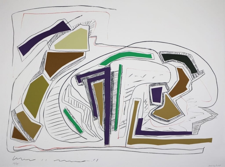 John Mason Untitled, 2014 Lithograph, ed. 45 22 1/2 x 30 1/4 in.