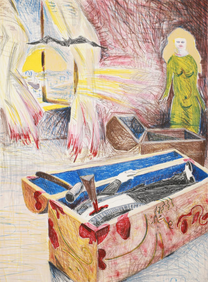 Chales Garabedian, Untitled  1975  Lithograph