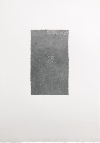 Marvin Harden The Thing Seen Suggest, This and Other Existences, 1974 Lithograph