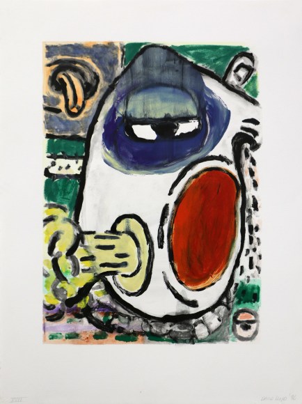 David Lloyd  Untitled, 1996  Monoprint, ed. 25   29 1/2 x  22 1/4 in.  548c-DL96 #17  $1800