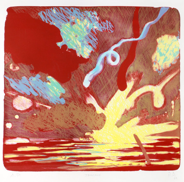 Peter Alexander  Teacake  1984  Lithograph