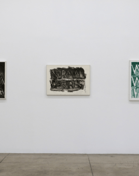 Bruce Nauman, Installation view 1