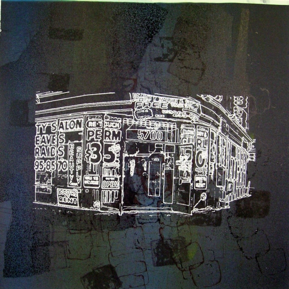 Mark Bradford, Print 25