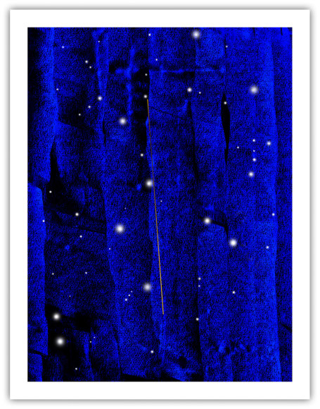 Lita Albuquerque, She Whispered into our Ear: Surrender into Diamonds!, 2021