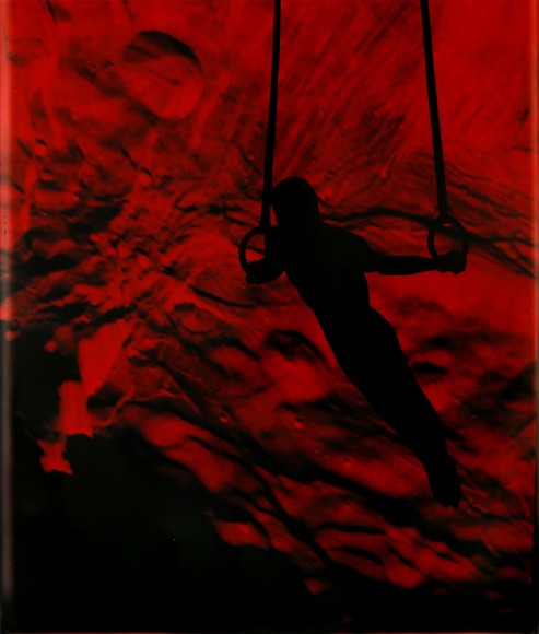 Eve Sonneman  Rings on Outer Space, 1988  Polaroid Sonnegram