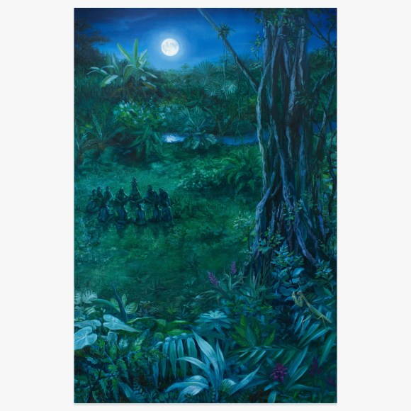 ALONSA GUEVARA Moon Behind The Tiver, 2019